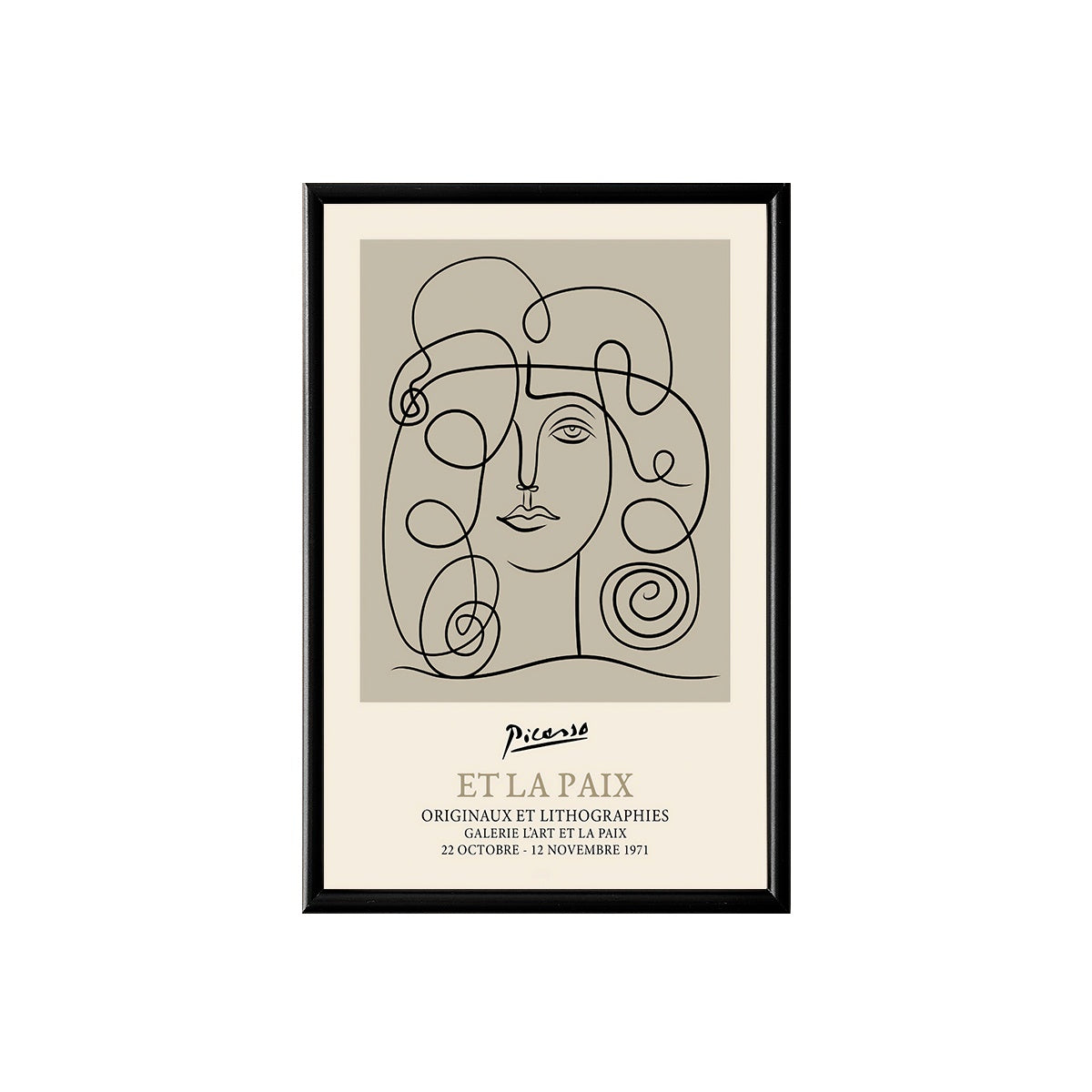 Picasso Women 1 Poster & Framed Print - Nukkad Studios