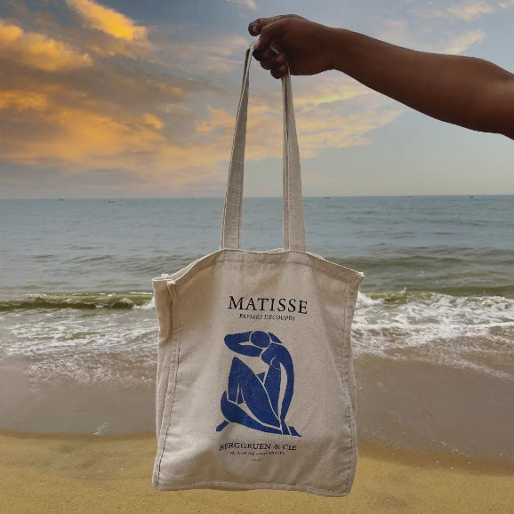 Blue Nude (Matisse) Tote Bag - Nukkad Studios