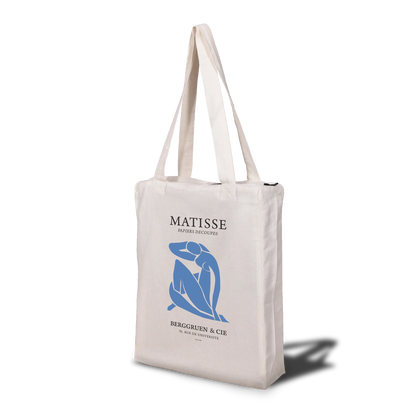 Blue Nude (Matisse) Tote Bag with Zip