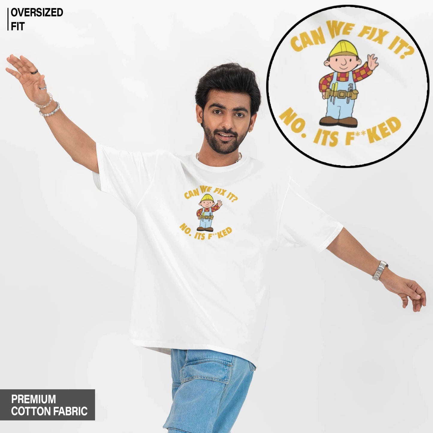 Bob the Builder Oversized T-shirt