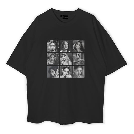 Bollywood Divas Oversized T-shirt