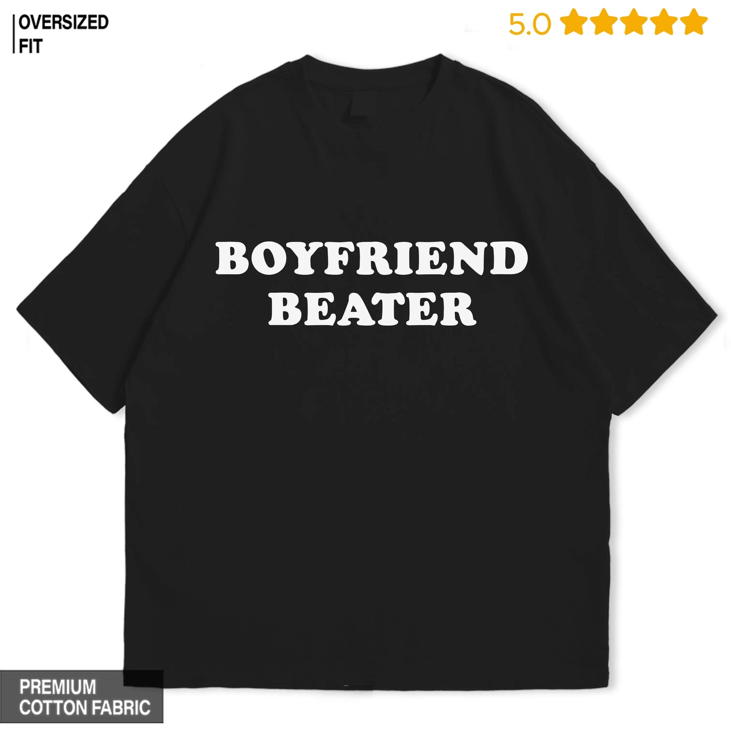 Boyfriend Beater Oversized T-Shirt