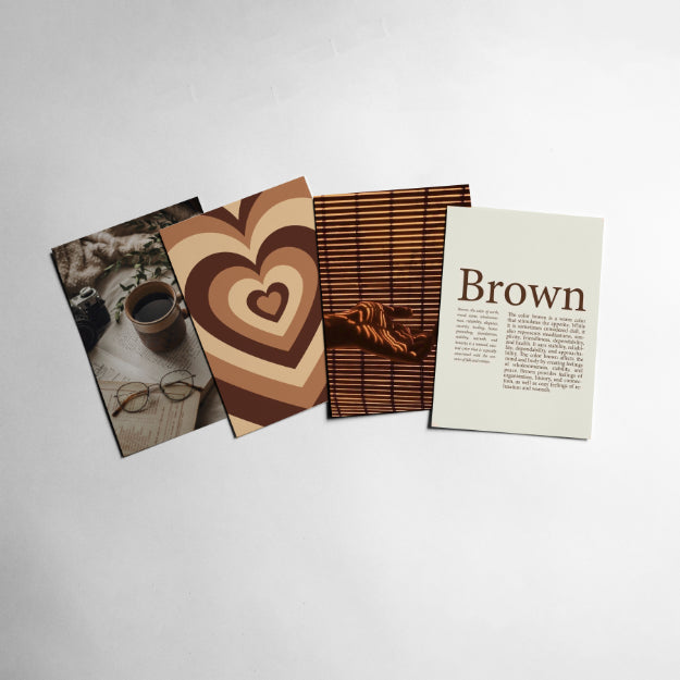 Brown Vibe Kit - 50 Prints - Nukkad Studios