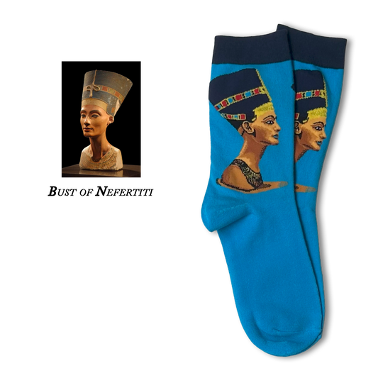 Bust of Nefertiti Socks