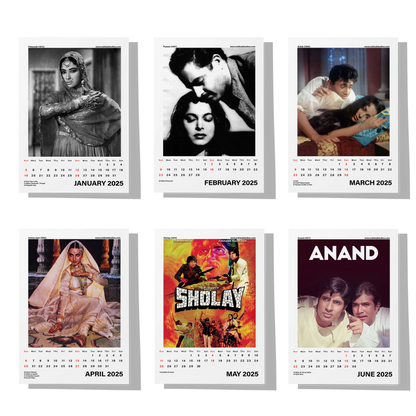 Bollywood Calendar 2025 (Pre-Order)