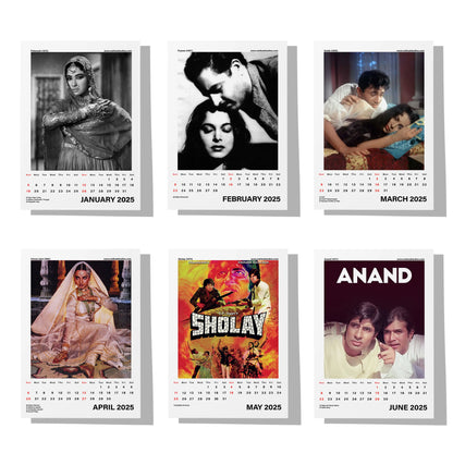 Bollywood Calendar 2025