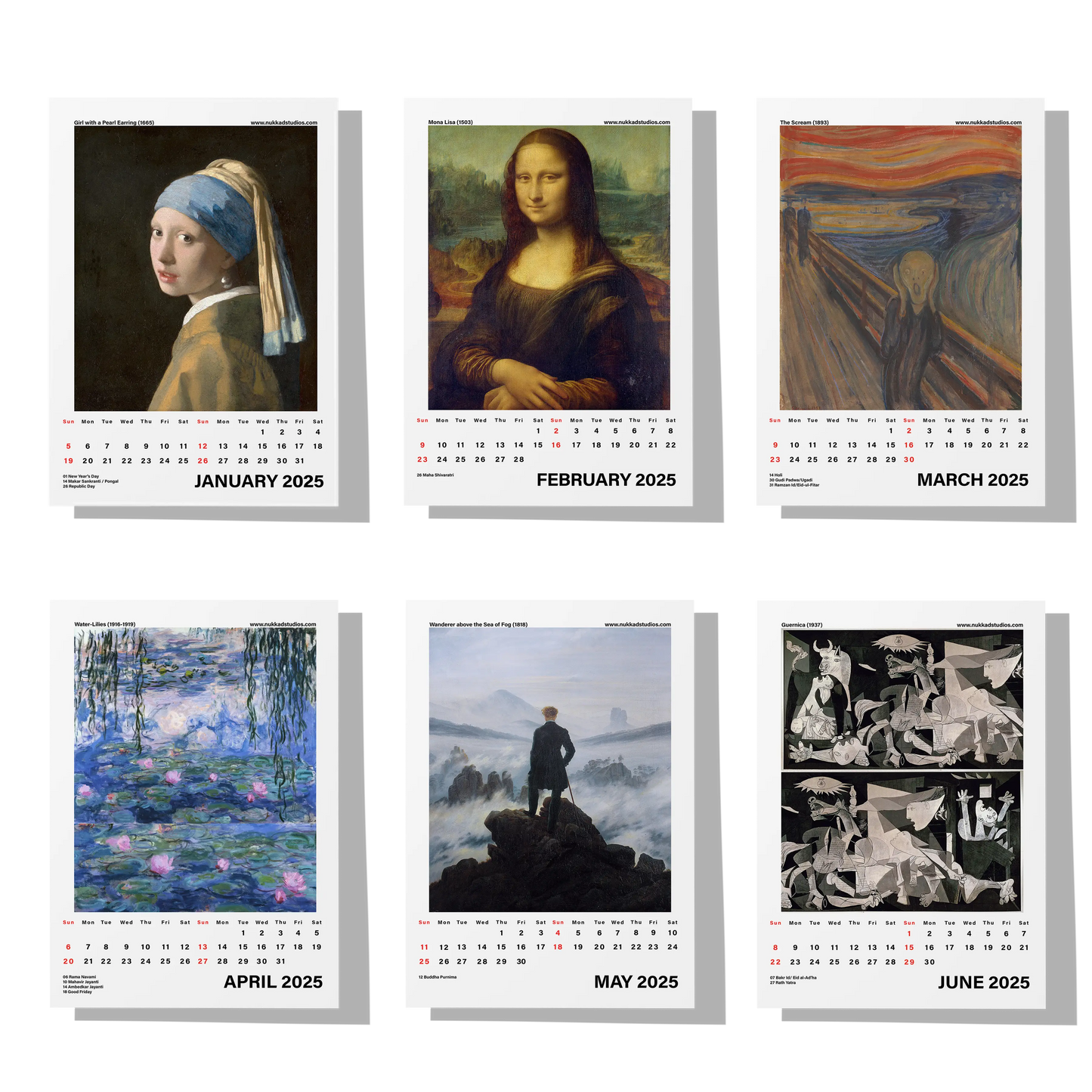 Art Calendar 2025 (Pre-Order)