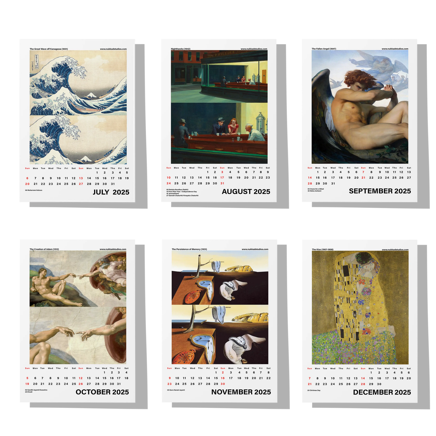 Art Calendar 2025 (Pre-Order)