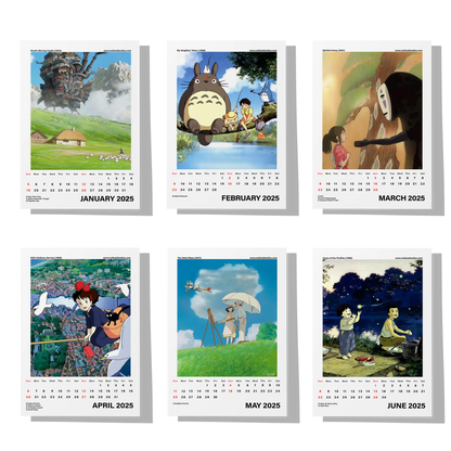 Studio Ghibli Calendar 2025 (Pre-Order)