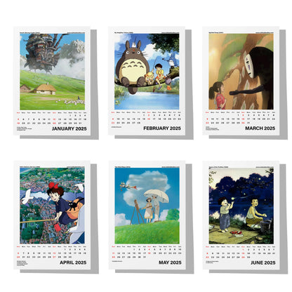 Studio Ghibli Calendar 2025