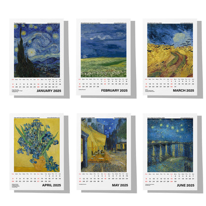 Vincent van Gogh Calendar 2025