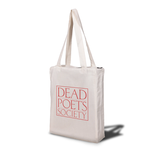 Dead Poets Society Tote Bag with Zip