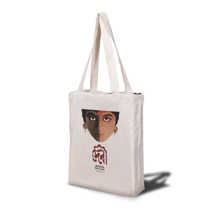 Devi by Satyajit Ray Tote Bag with Zip