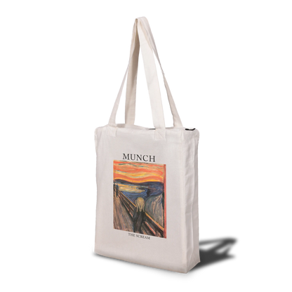 Eduard Munch's Scream Tote Bag with Zip