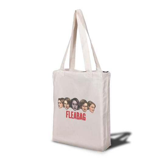 Fleabag Mood Tote Bag with Zip