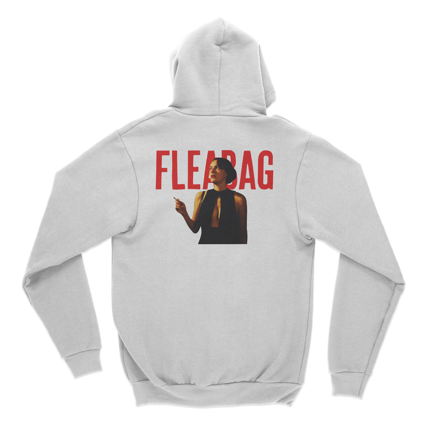 Fleabag Smoking Print Hoodie