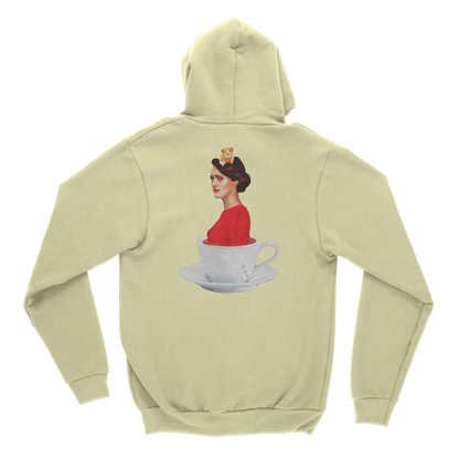 Fleabag in Cup Back Print Hoodie