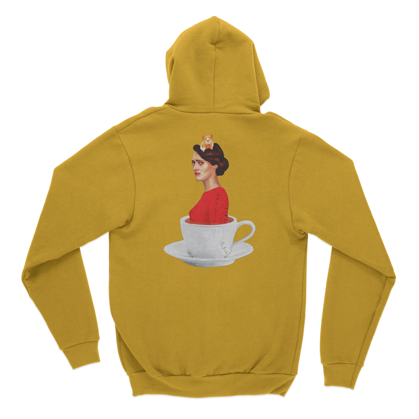 Fleabag in Cup Back Print Hoodie