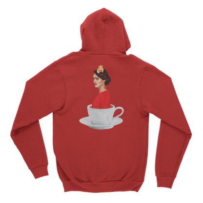 Fleabag in Cup Back Print Hoodie