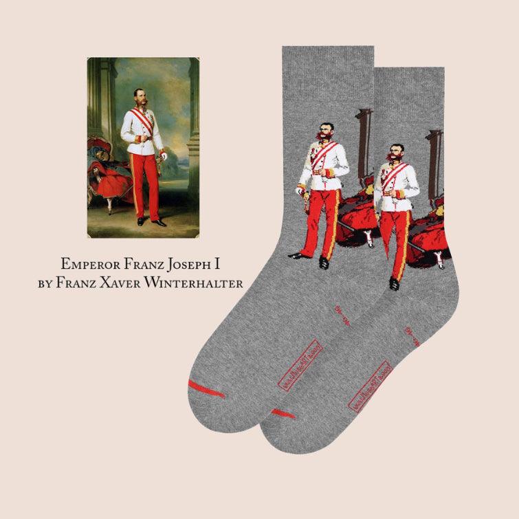 Emperor Franz Joseph I by Franz Xaver Winterhalter Socks