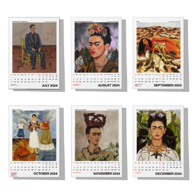 Frida Kahlo Calendar 2024 - Nukkad Studios