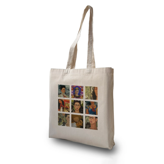 Frida Kahlo Collage Tote Bag