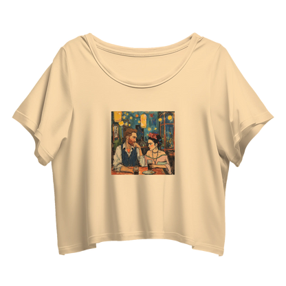 Frida & van Gogh Valentine Crop Top