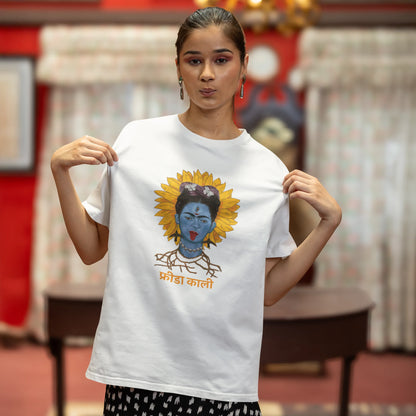 Frida Kali Oversized T-shirt – Nukkad Studios