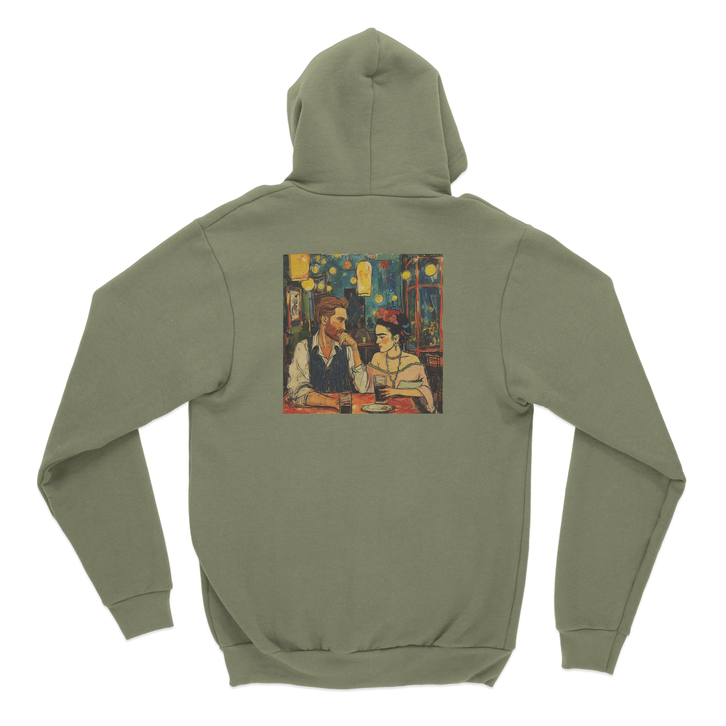 Frida & van Gogh Valentine Hoodie