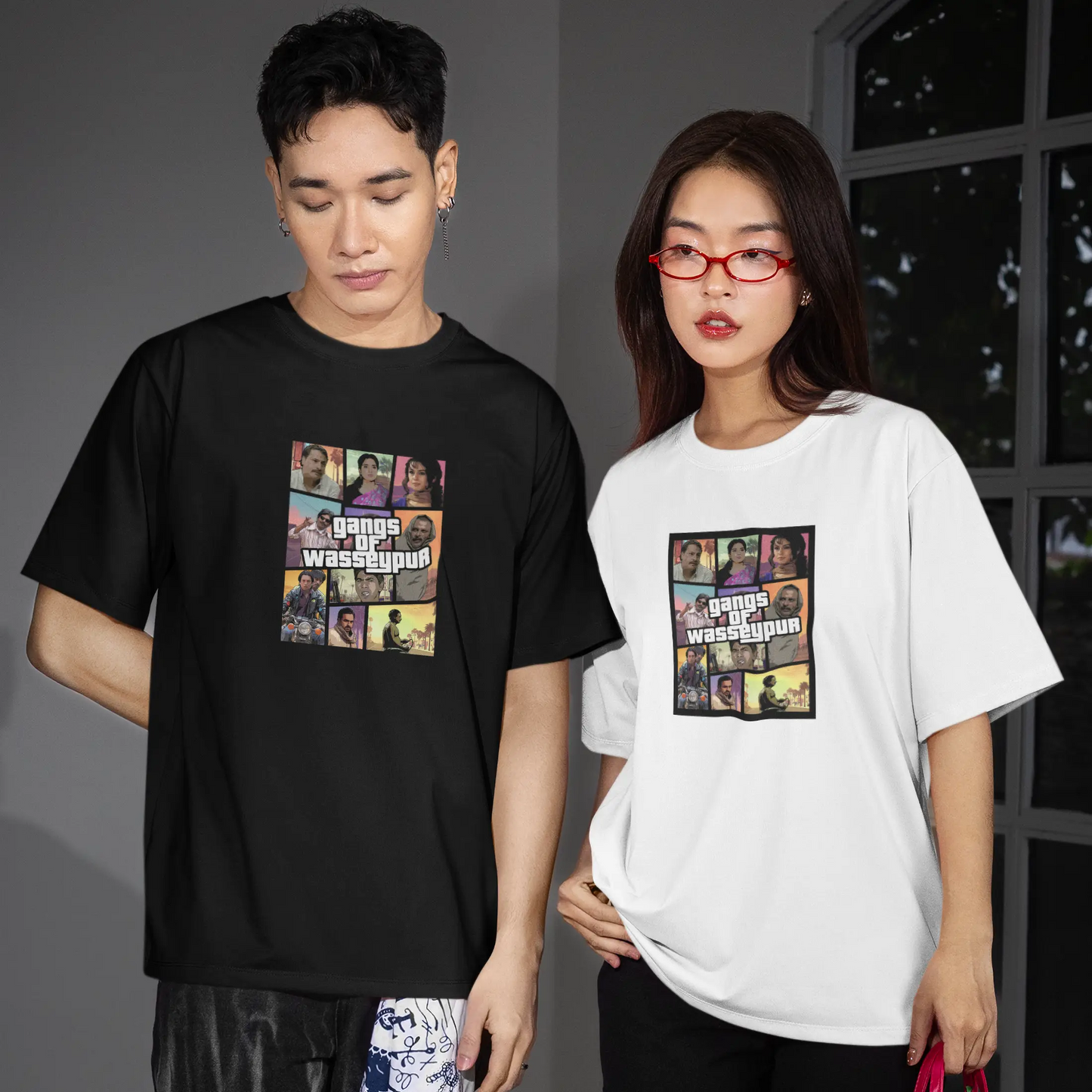 Gangs of Wasseypur x GTA Oversized T-shirt