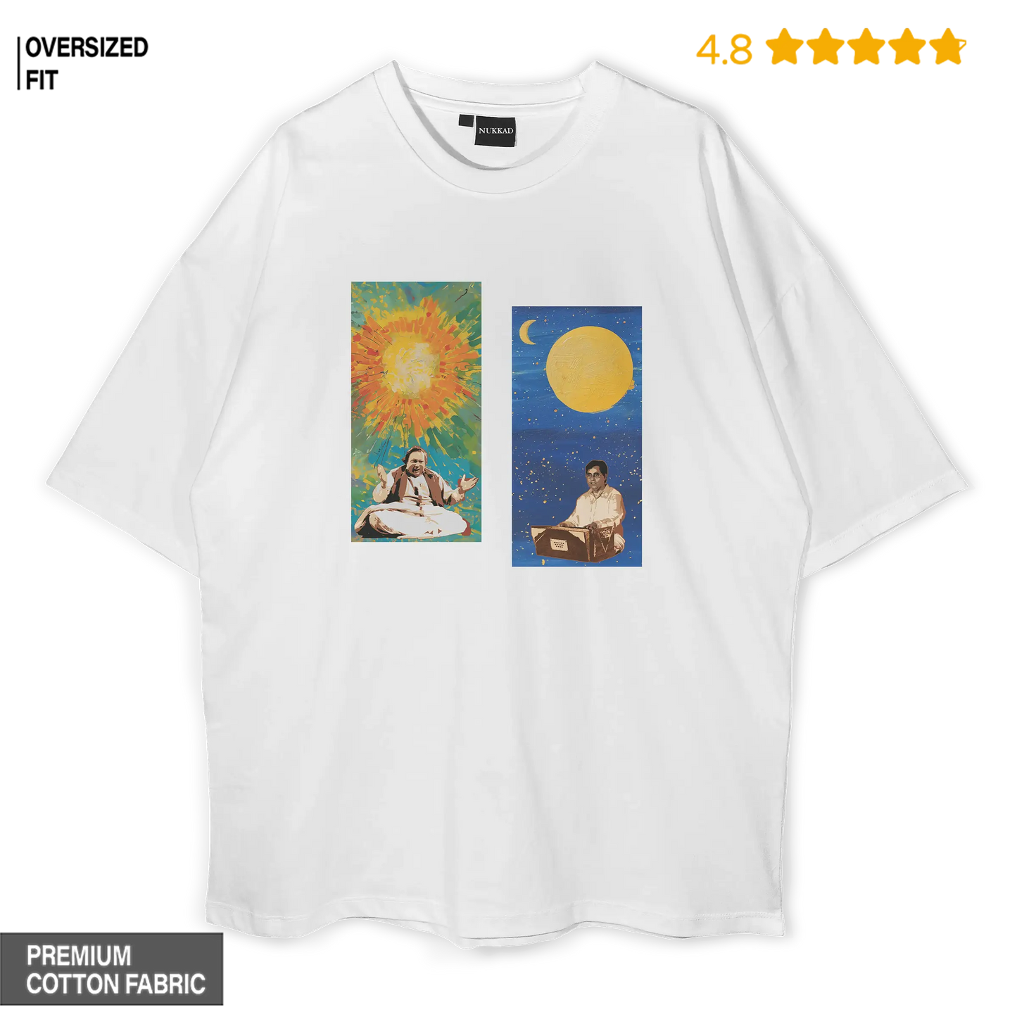 Jagjit & Nusrat Oversized T-shirt