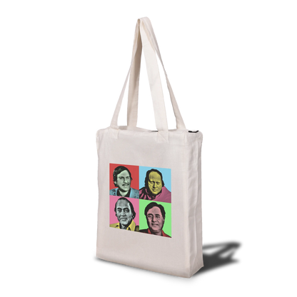 Ghazal Tote Bag with Zip