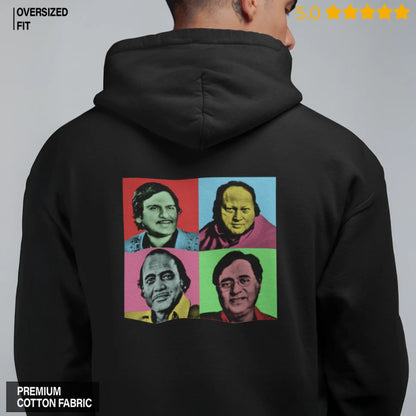 Ghazal Singers Back Hoodie