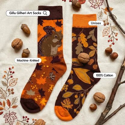 Gillu Gilheri Art Socks