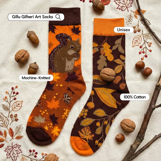 Gillu Gilheri Art Socks