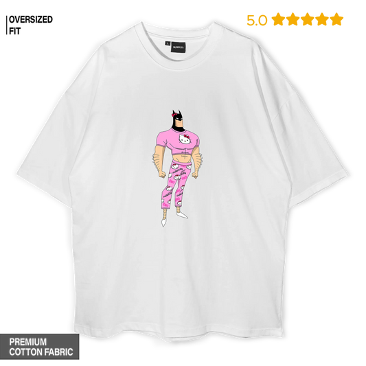 Hello Kitty x Batman Oversized T-shirt