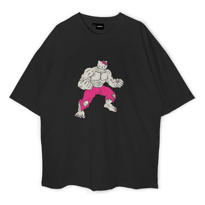 Buff Kitty Oversized T-Shirt