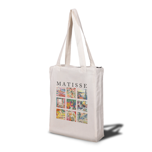 Henri Matisse Painting Collage Tote Bag with Zip