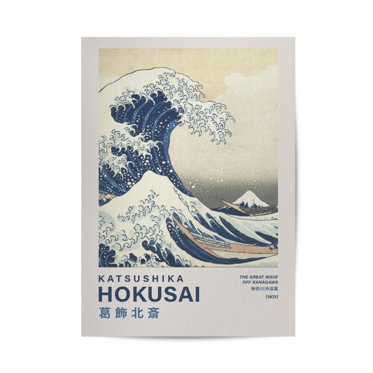 Hokusai Great Wave Off Kanagawa Poster & Framed Print - Nukkad Studios