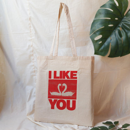 I Like You Tote Bag