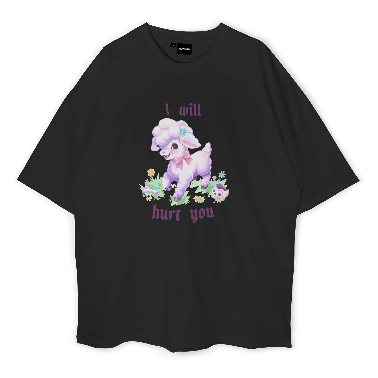 Bitch Sun, Slut Moon, C*nt Rising Oversized T-Shirt