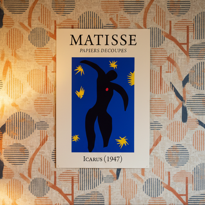 Icarus (1947) Henri Matisse Cut-Out