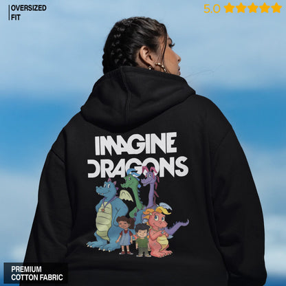 Imagine Dragons Oversized Hoodie