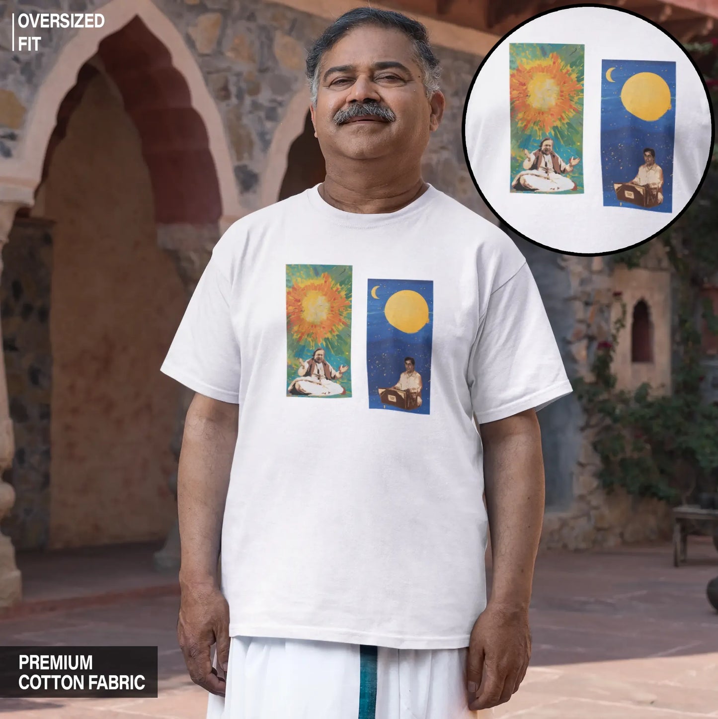 Jagjit & Nusrat Oversized T-shirt