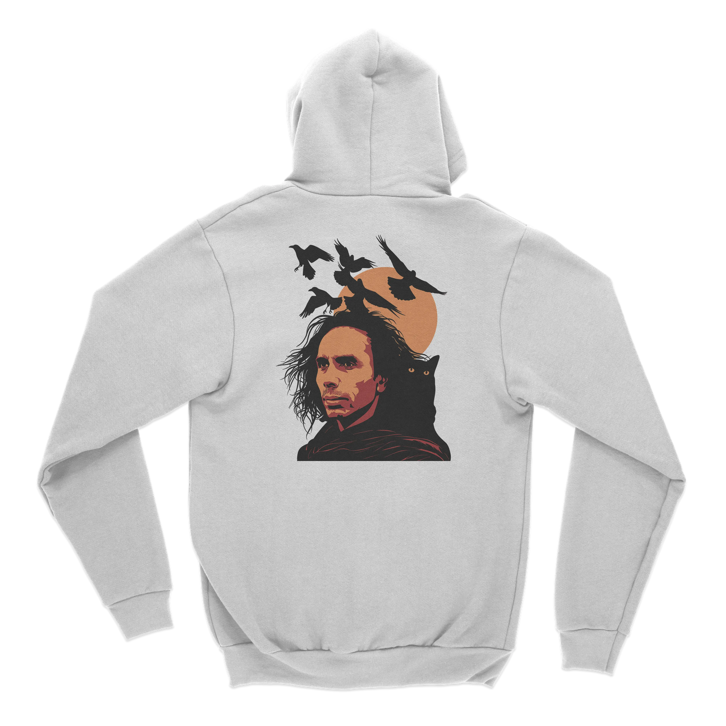 Jaun Elia Raven Hoodie