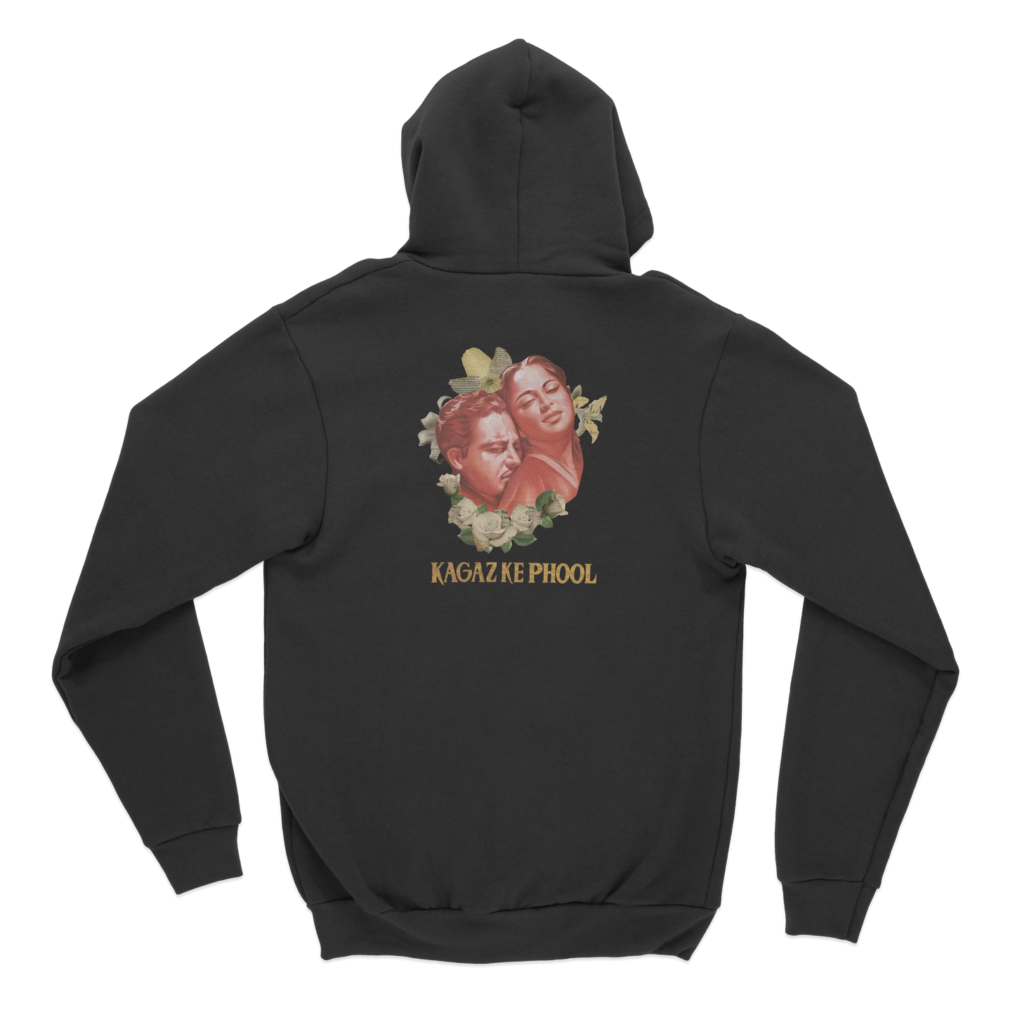 Kagaz Ke Phool Back Print Hoodie