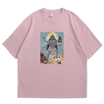 Kali by Raja Ravi Verma Oversized T-shirt