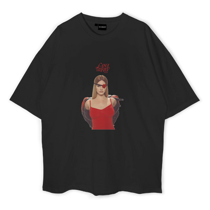 Lana Del Rey Heart Oversize T-shirt