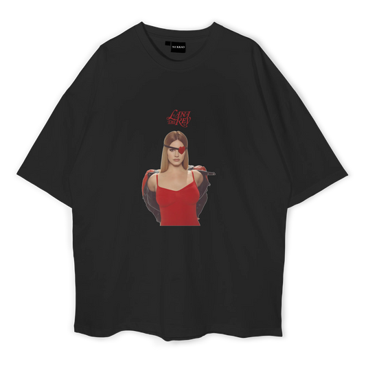 Lana Del Rey Heart Oversize T-shirt