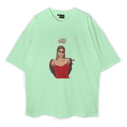 Lana Del Rey Heart Oversize T-shirt
